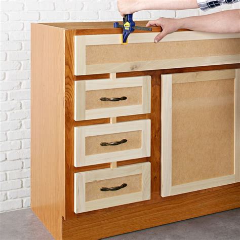 These high quality custom cabinet doors can be used for new cabinets, kitchen cabinet refacing or updating, replacing cabinet doors, furniture, and much more. Clamp the panels in position as you secure with screws ...