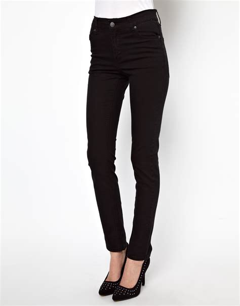 Asos Cheap Monday Tight Skinny Jeans In Black Newblack Lyst