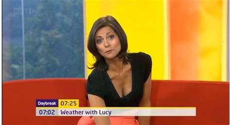 pin by paul ward on tv presenters with images weather girl lucy hottest weather girls lucy