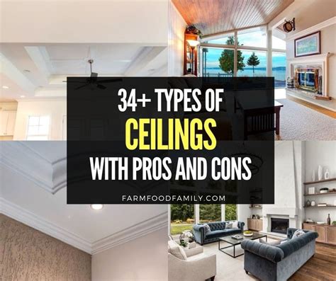 34 Different Types Of Ceilings And Textures With Pictures Pros And Cons
