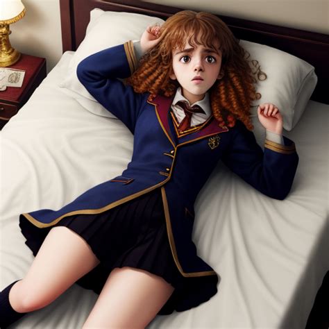 Ai Art Generator From Text Naked Hermione Granger In Bed Img