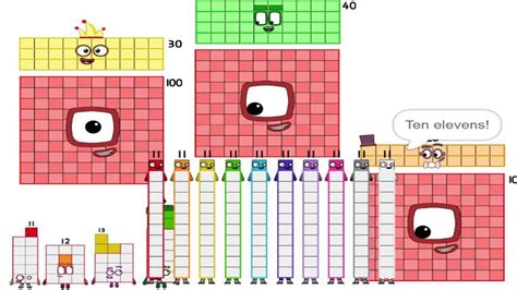 Numberblocks Band Eightyths Remix Numberblocks 110 In 2022 Band