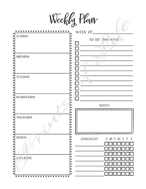 Advent, christmas, epiphany, lent, holy week, easter and the season after pentecost. Weekly Plan. Christian day planner. Worksheet. Calendar ...