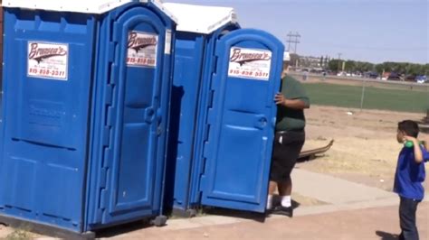 Dirty Porta Potties Werent Cleaned Because County Didnt Pay For Extra