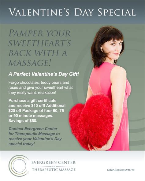 Massage For Valentine S Day Valentine Day Special Valentine Day Ts Massage Room Design