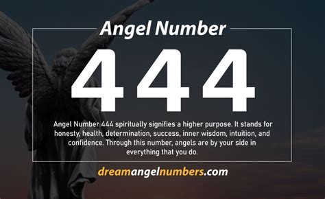 Angel Number 444 Meaning And Symbolism Dream Angel Numbers