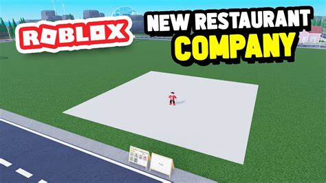 Building A Brand New Restaurant In Roblox Restaurant Tycoon Youtube