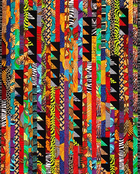 African Wall Quilt Africa Holland Wax Print Fabrics Original Etsy