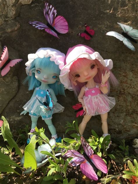 Bluebutterflydolls Bjds Fairy Dolls Blue Butterfly Character