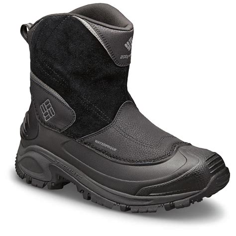 Columbia Men's Bugaboot II Slip-on Insulated Waterproof Winter Boots ...