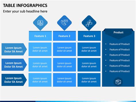 Table Infographics Powerpoint Template
