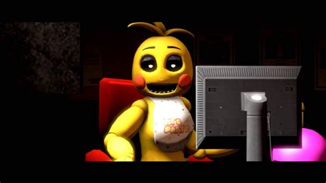 Sfm Fnaf2 Toy Chica Reacts To Five Nights At Freddys 3 Teaser Youtube