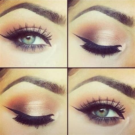 Connect the dots is my foolproof method! says the innermost dot should be placed where you wish your line to begin, and outermost where you wish it to end. 3 Tips Eyeliner Tips For Almond Eyes | herinterest.com/
