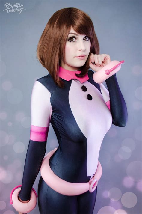 Uraraka My Hero Academia By Kinpatsu Cosplay On Deviantart