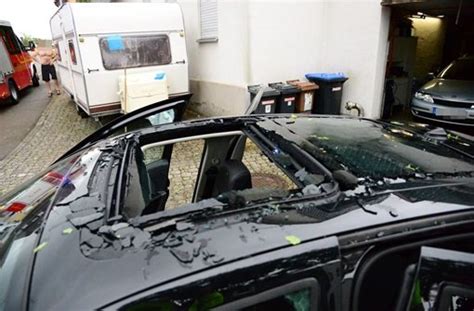 Unwetter in der region reutlingen: Nach Unwetter mit Hagel: Schäden in Baden-Württemberg bei ...