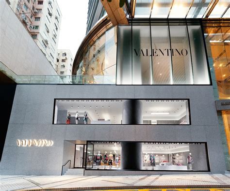 Valentino Opens Flagship Store In Hong Kong Retail In Asia