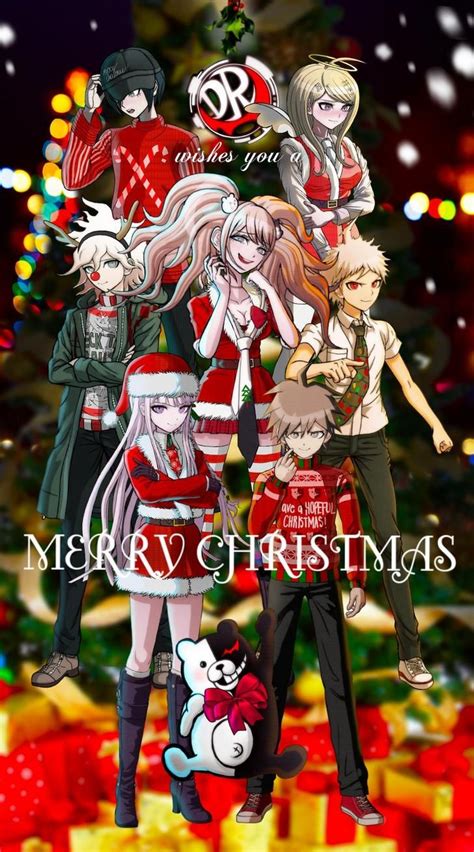 Dr Christmas Edit Other Versions Anime Christmas Anime Danganronpa