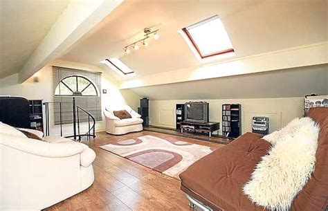3 bedroom house loft conversion. This fantastic living room is part of a loft conversion ...