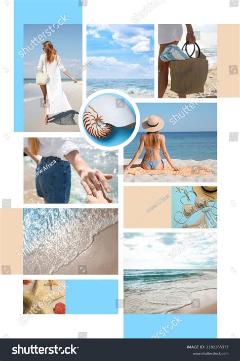 6 612 Summer Mood Board Images Stock Photos Vectors Shutterstock