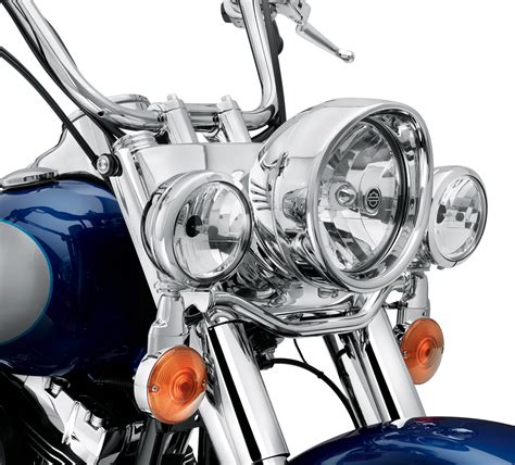 Auxiliary Light Turn Signal Relocation Kit 68413 99A Harley