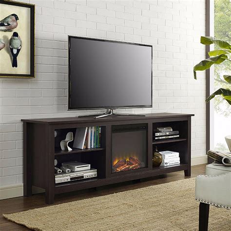 Tv Stand Media Fireplace Electric Heater Choose Color