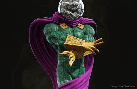 Artstation Mysterio Fan Art For 3d Print Elton Souza Fan Art