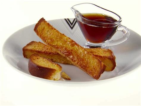 French Toast Fingers With Ginger Bourbon Maple Syrup Recipe Giada De