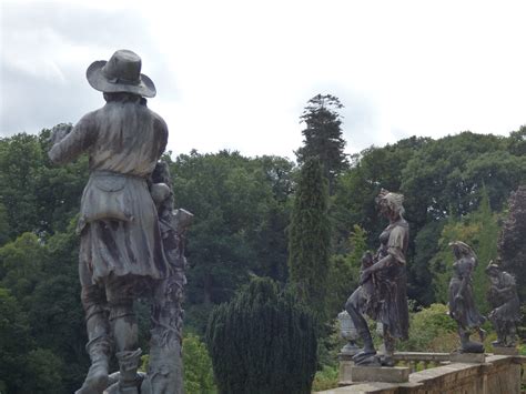 Powis Garden Aviary Terrace Statues Pied Piper Style Flickr