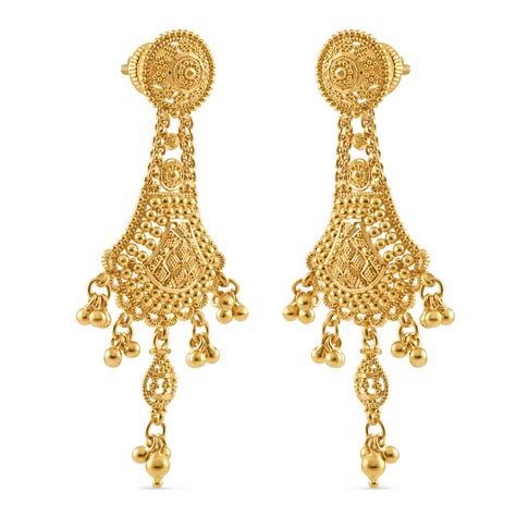 22 Carat Gold Filigree Earring Gold Earrings Uk