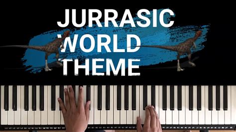 Jurassic World Theme Piano Cover Dhruv Prabhu Youtube
