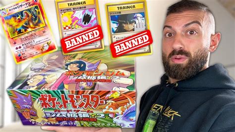 (if this confuses you, think of the really. Opening BANNED $6,000 Vintage Pokemon Cards Booster Box ...