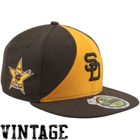 New Era San Diego Padres 1978 Cooperstown All Star Patch 59fifty Fitted