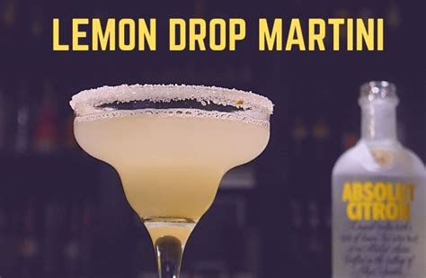 Lemon Drop Martini Cocktail Recipe Wicki Wacki Woo