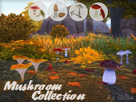Helen Sims Ts4 Mushroom Collection