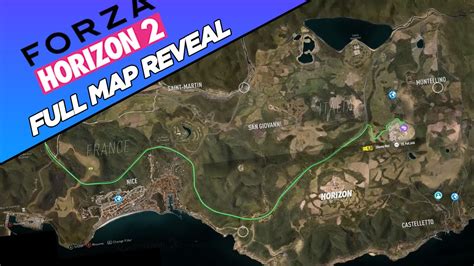 Forza Horizon 5 Map Mexico Forza Horizon 2 Full Map Reveal Map