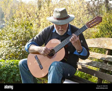 Guitar Outdoors Hi Res Stock Photography And Images Alamy