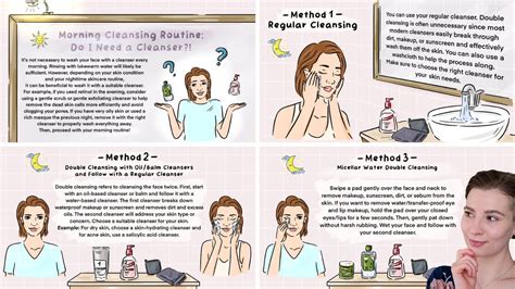 How To Wash Your Face In The Morning And Night Youtube