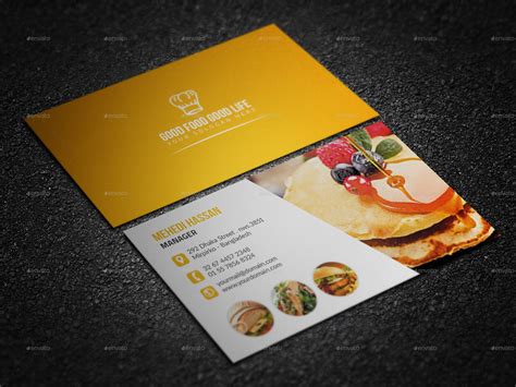 Do you need some special templates for your business? Restaurant Business Card by Mehedi__Hassan | GraphicRiver