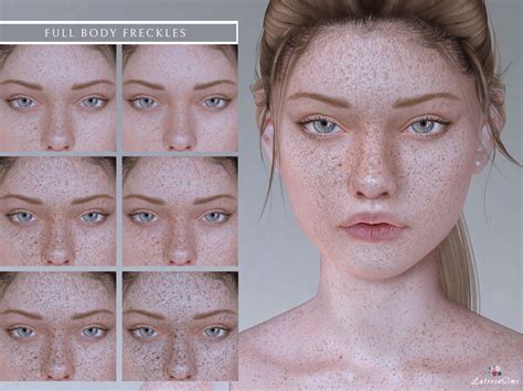 Full Body Freckles The Sims 4 Create A Sim Curseforge