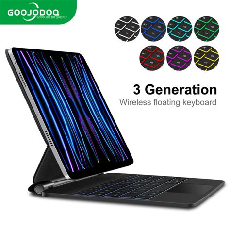 Goojodoq 3st Gen Magic Magnetic Keyboard And Case Ipad Case With