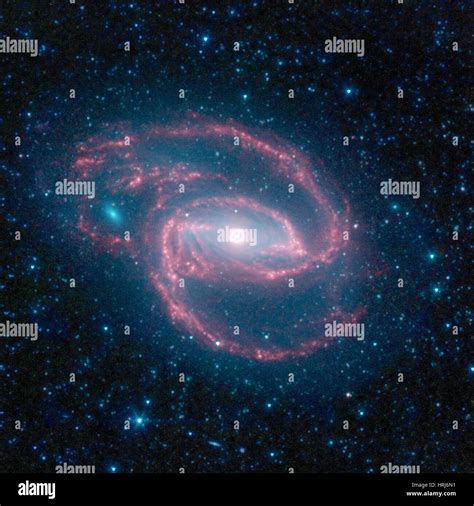 Ngc 1097 Caldwell 67 Barred Spiral Galaxy Stock Photo Alamy