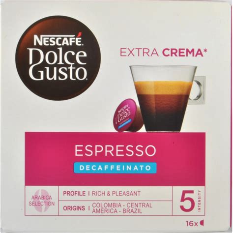 Capsule Nescaf Dolce Gusto Espresso Decaffeinato Cicalia