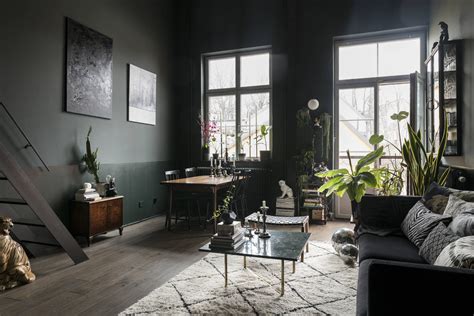 A Moody Scandinavian Loft Apartment — The Nordroom