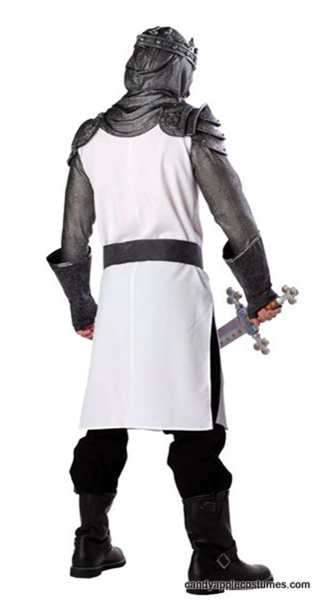 Deluxe Adult Crusader Knight Costume Candy Apple
