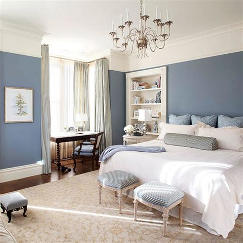 I love it with other shades of blue, and then black and white with pops of colors like red and olive green. How to Apply the Best Bedroom Wall Colors to Bring Happy ...