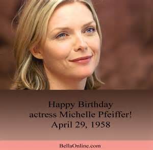 Michelle Pfeiffer Birthday
