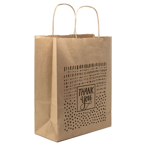 Pattern Pop Predesigned Natural Handle Shoppers