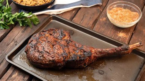 Tomahawk Steak Recipe Pellet Grill Quick And Easy