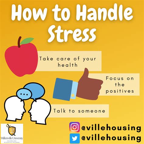 How To Handle Stress University Housing And Conference Services