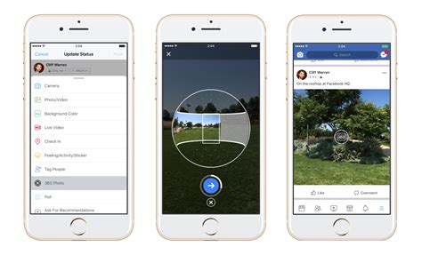 Facebook Ahora Toma Fotos De 360 Grados En Ios Y Android